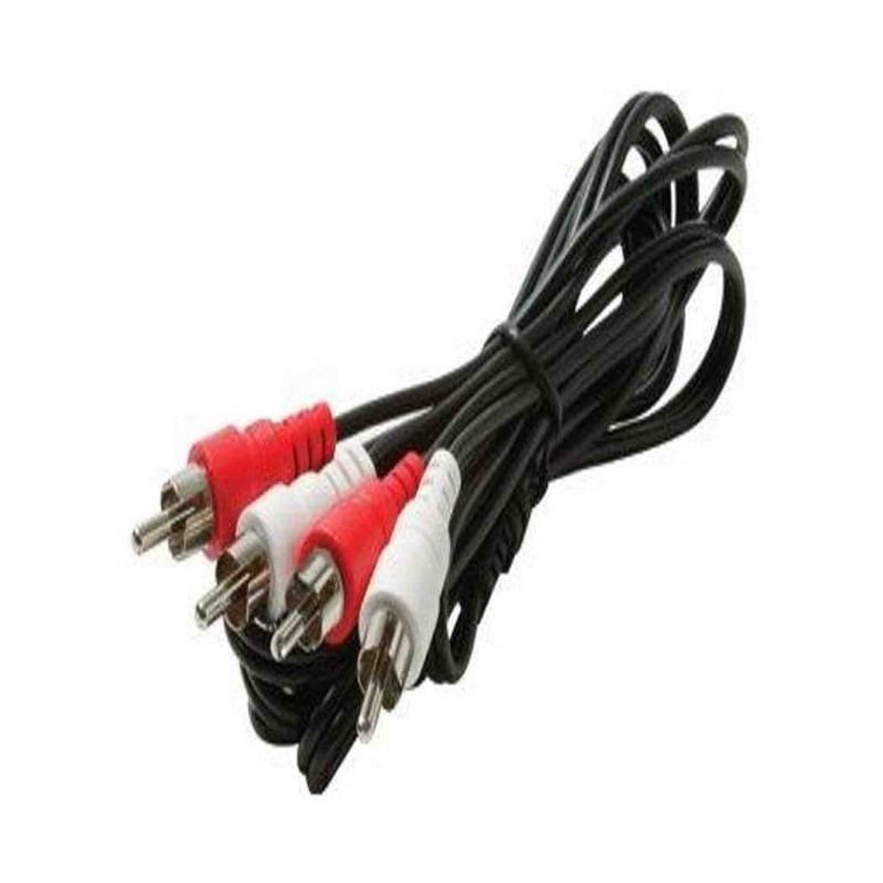 Steren 255-125 6-Feet 2-RCA Stereo Audio Patch Cord