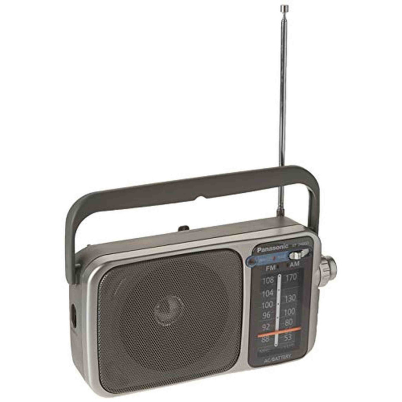 Panasonic RF-2400 AM/FM Radio, Silver