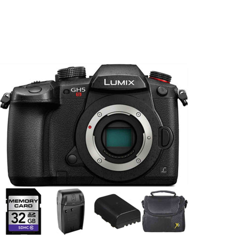 Panasonic Lumix DC-GH5S Mirrorless Micro Four Thirds Digital Camera Bundle
