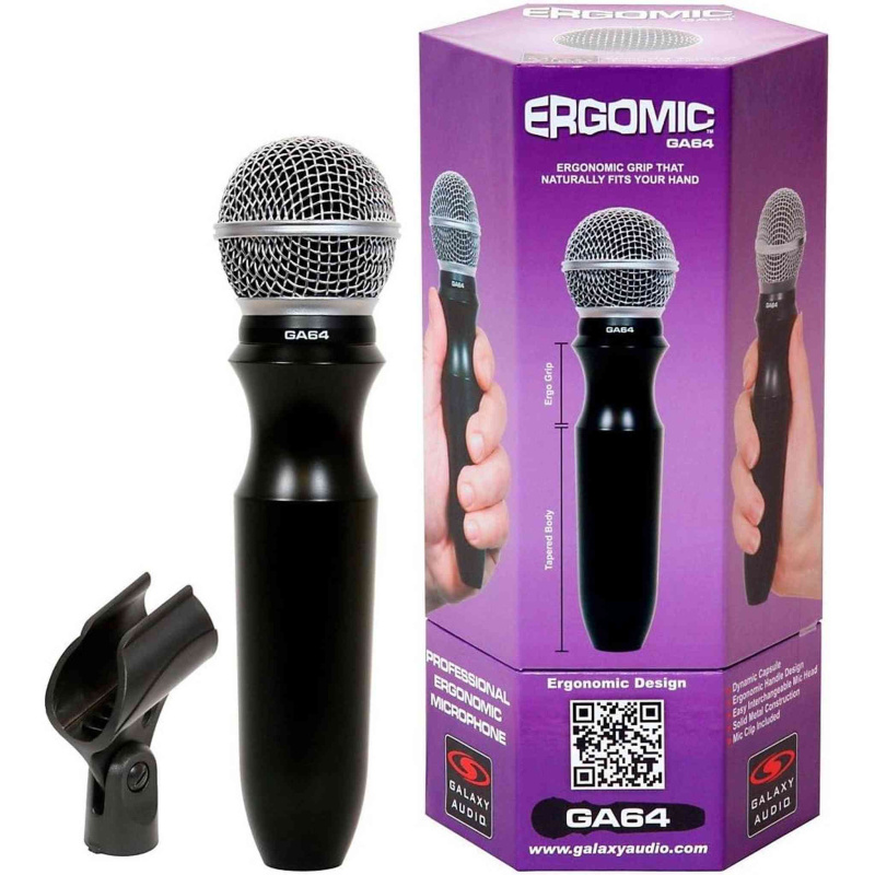 Galaxy Audio GA64 Ergomic Microphone