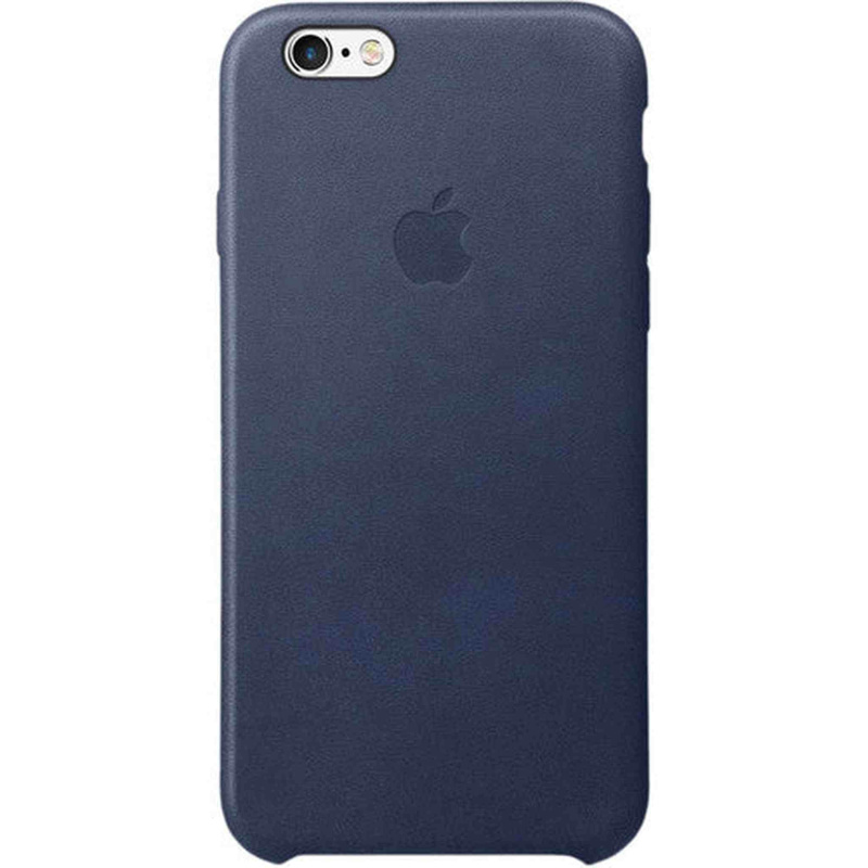 Apple Leather Case (for iPhone 6s) - Midnight Blue