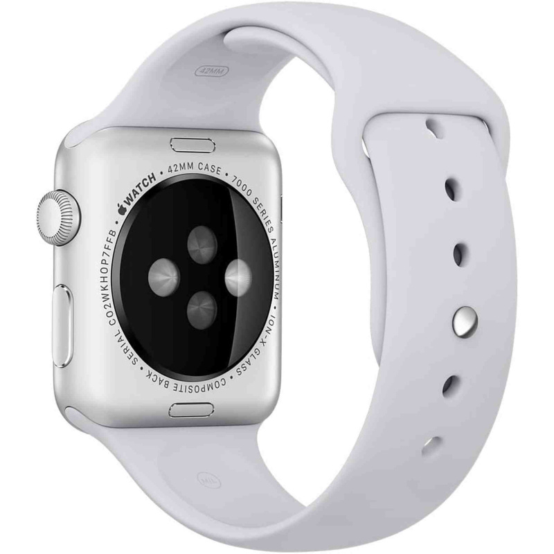 Apple 42mm Fog Sport Band - Fog - Fluoroelastomer