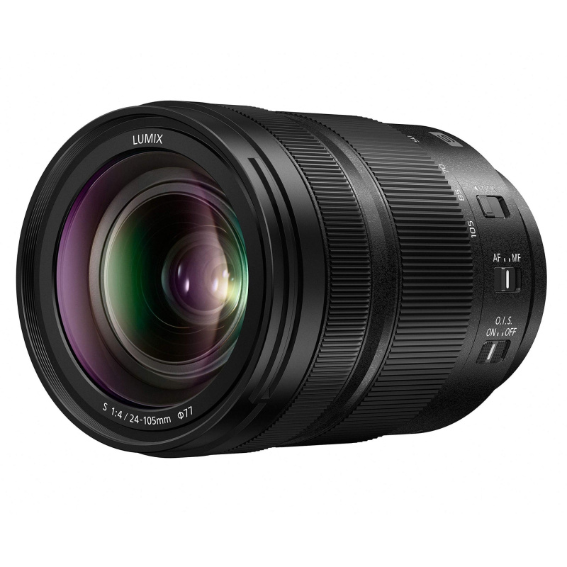 Panasonic LUMIX S 24-105mm F4 Lens, Full-Frame L Mount, Optical Image Stabilizer and Rugged Dust/Splash/Freeze-Resistant for Panasonic LUMIX S Series