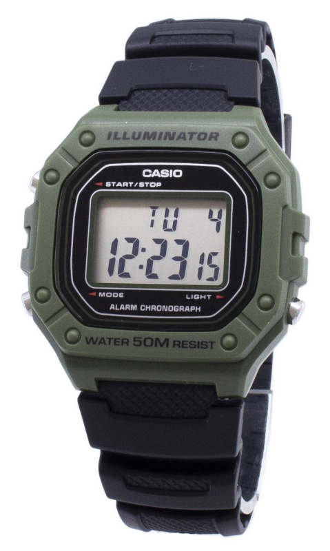 Casio Youth W-218H-3AV W218H-3AV Digital Men's Watch